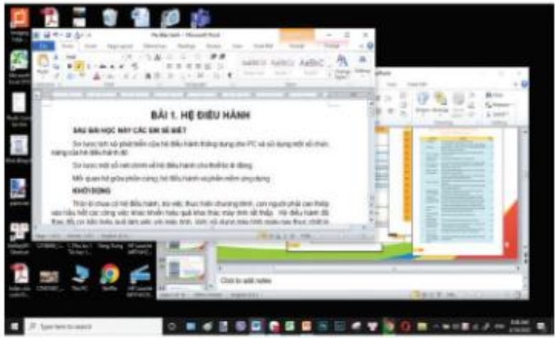 Hình 1.2. Giao diện đồ hoạ của Windows
