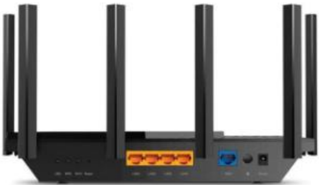Hình 3.5. Một router Wi-Fi 6 anten có 1 cổng WAN và 4 cổng LAN