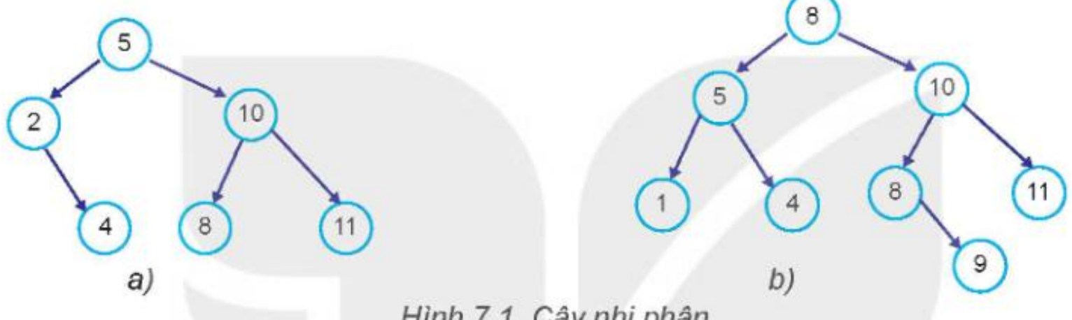 Hình 7.1. Cây nhị phân