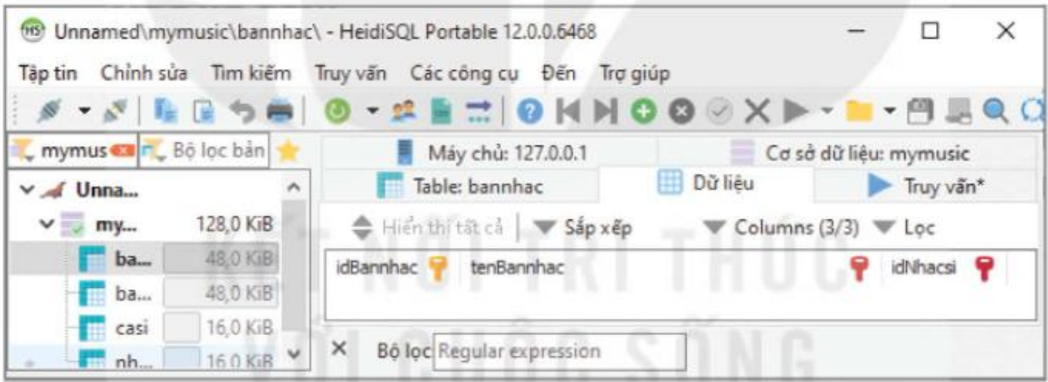 Hình 22.1 Giao diện thêm mới dữ liệu
