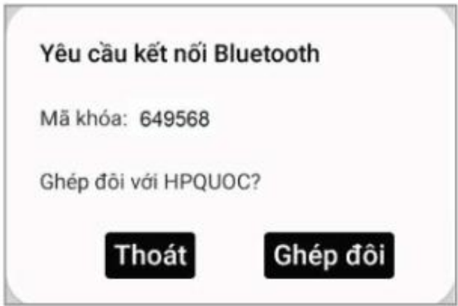 Hình 22.5. Yêu cầu và chấp nhận ghép đôi b)