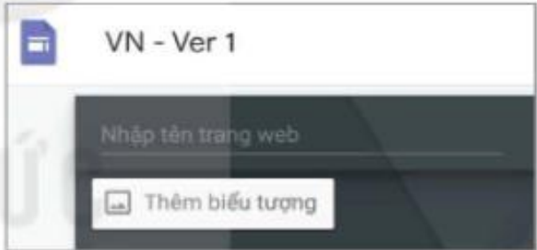 Hình 24.6. Bảng chọn thêm biểu tượng