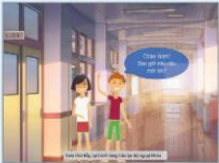Hình 31.1 Các phân cảnh trong đoạn phim hoạt hình của Nam