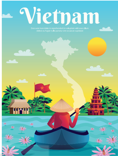 Hình 33.2. Áp phích quảng bá du lịch