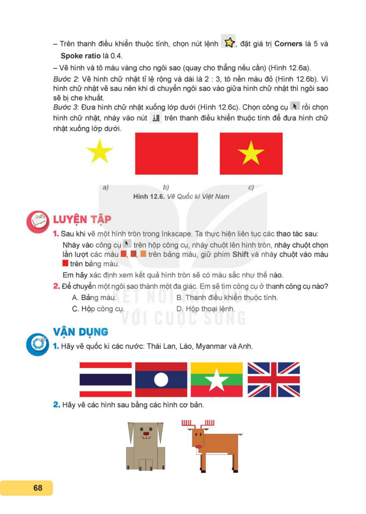 SGK bài 12 – trang 68