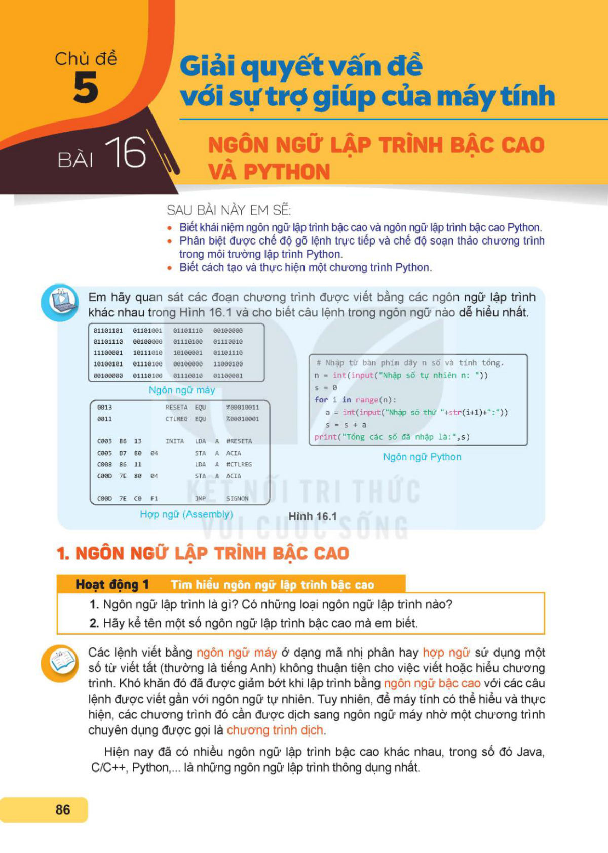 SGK bài 16 – trang 86
