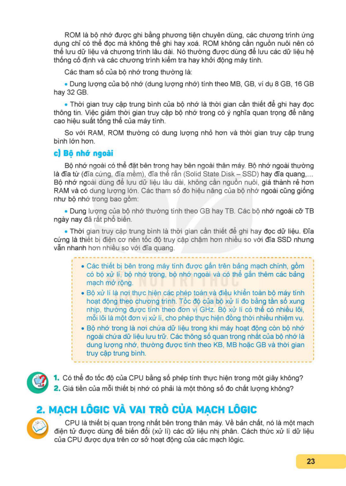 SGK bài 04 – trang 23