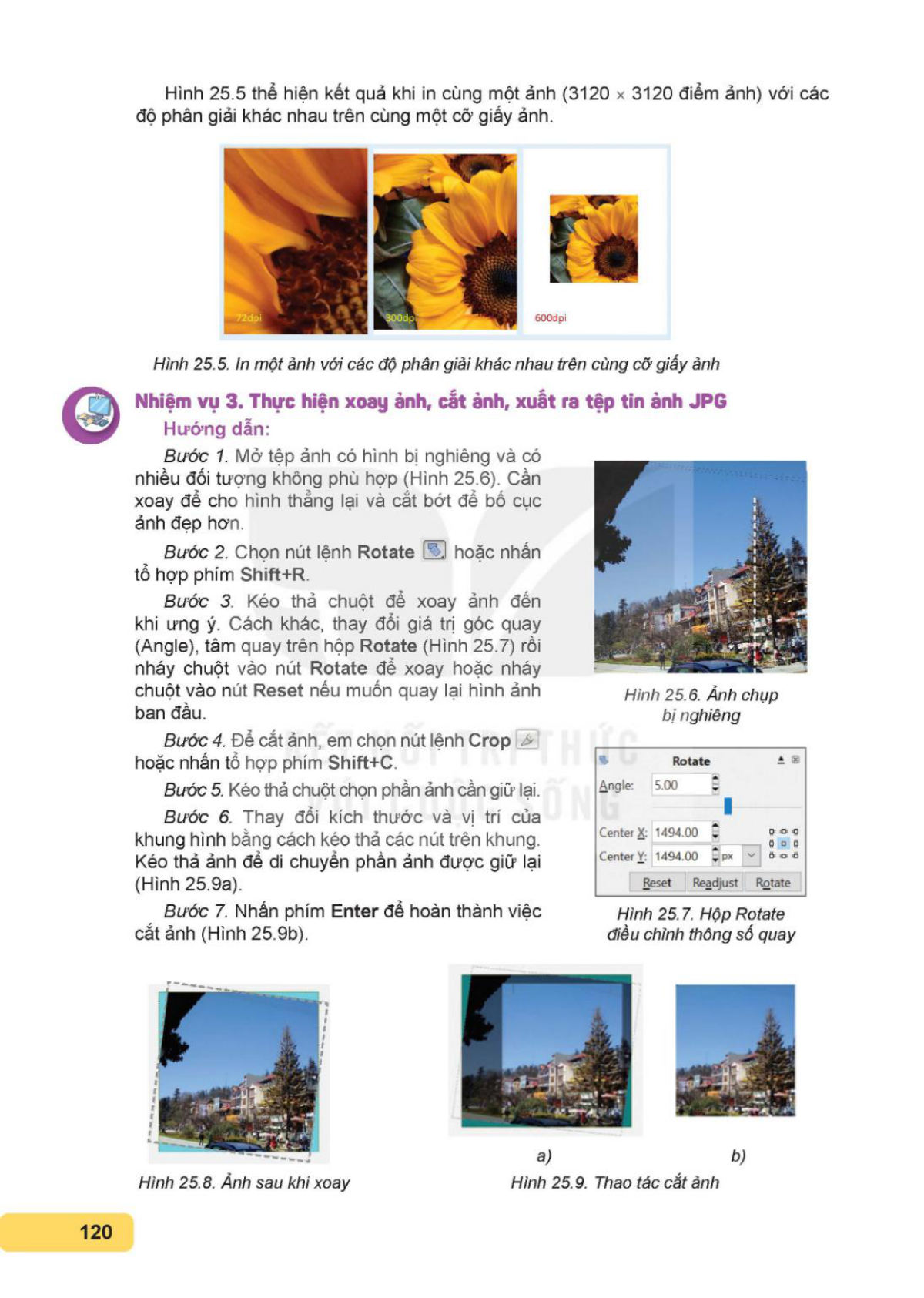 SGK bài 25 – trang 120